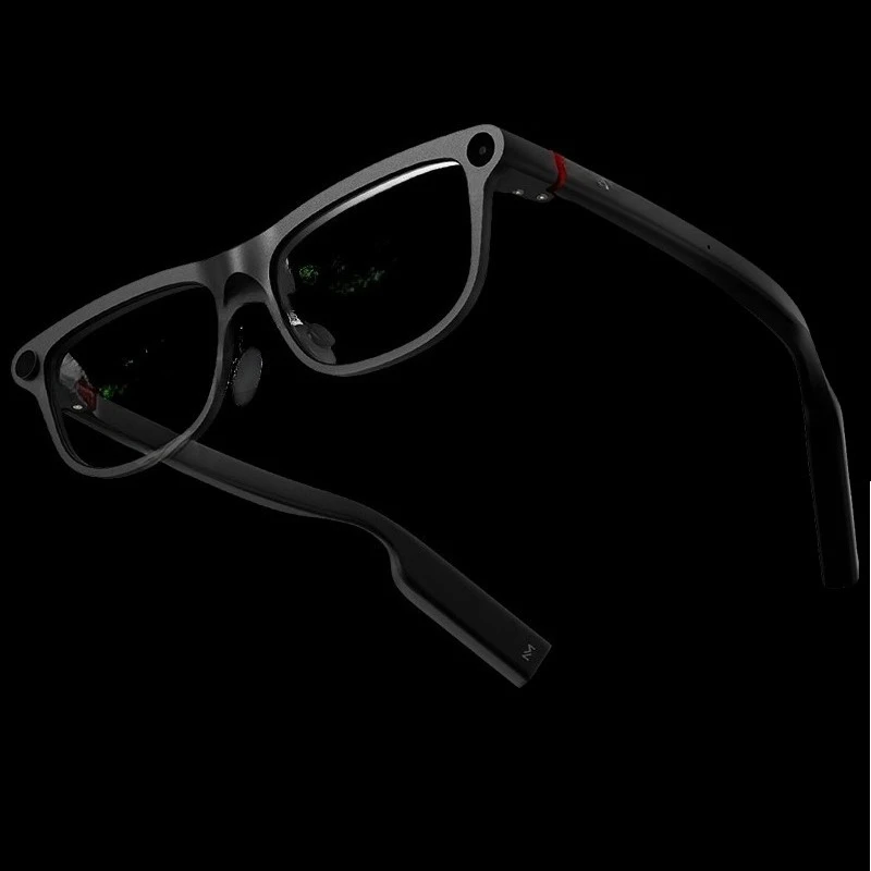 Glasses Binocular Display Intelligent AR Real-time Dialogue Translation Prompt Black Technology