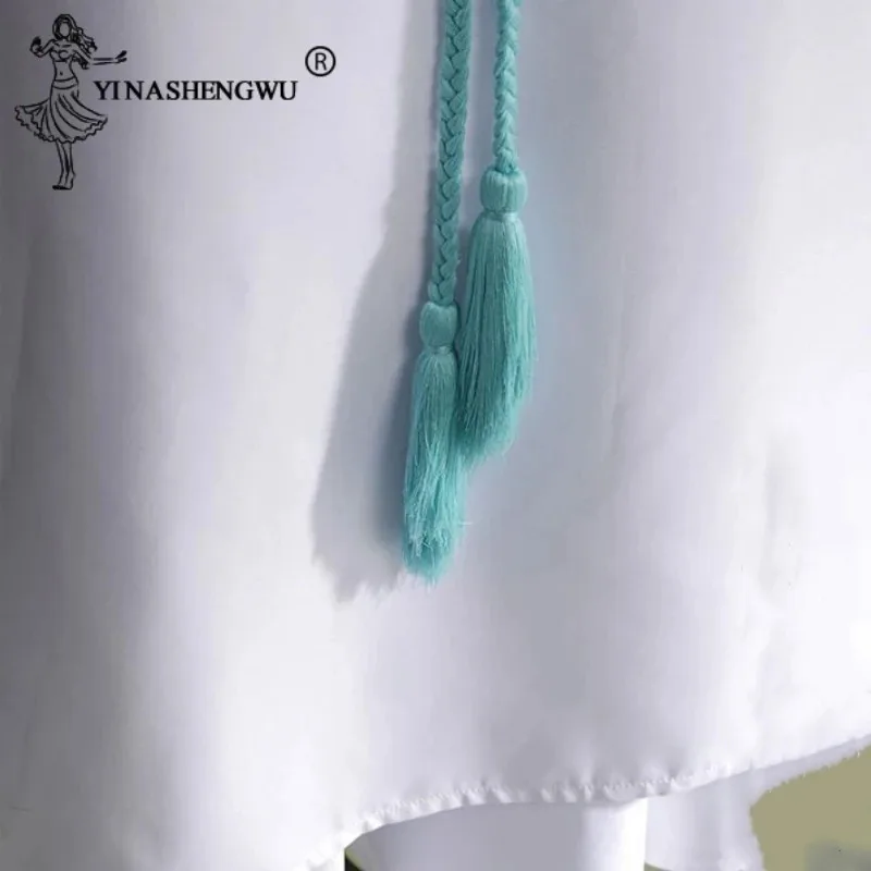 Disfraz de Anime Tian Guan Ci Fu, disfraz de XIELIAN, traje oficial de Bless Xie Lian del cielo, disfraz de hombre, Cosplay blanco Hanfu de Navidad