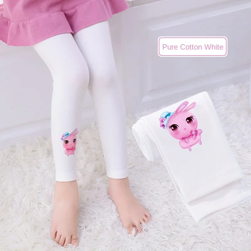 New Autumn Winter Children Girls Legging Cartoon Thicken Warm Kids Pants Trousers Elastic Waist Leggings for 2-12Y