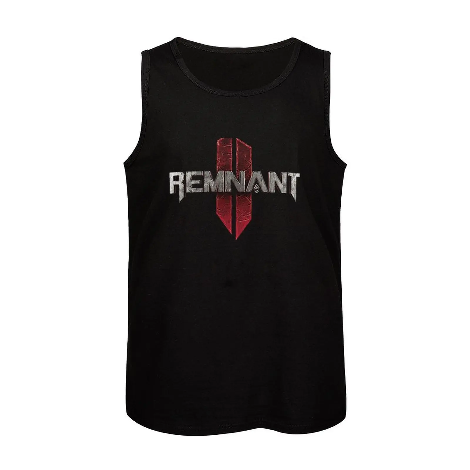 بقايا 2 المتعثرة شعار تانك الأعلى اللياقة البدنية الرجال الملابس الصالة الرياضية رجل أنيمي الأعلى #4