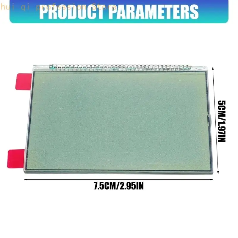 Einzelnes Motorrad-Instrumenten-LCD-Panel, rechteckige Armaturenbrett-Bildschirmkomponente für ZX6R 636 – Detail 6