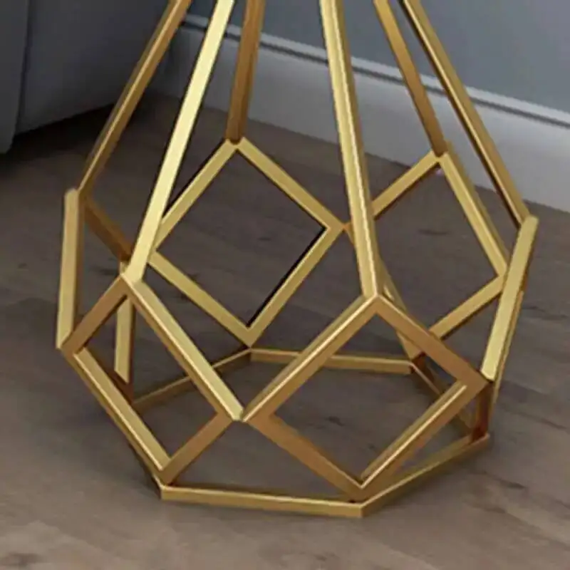 

Coffee Salon Round Tables Tea Center Marble Gold Legs Luxury Coffee Tables Sofa Side Table Stolik Kawowy Home Furniture WK