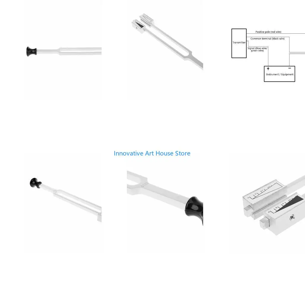 E1PC Aluminum Medical Tuning Fork According to Ryder-Seiffer 2 Function Diagnostic for Toxic Damage Impact-resistant