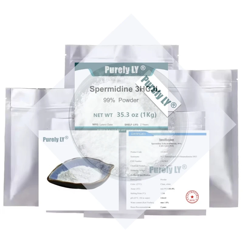 NO.049 SPER Customized SPERMIDINE 3H C J L POW DER Spermidine Supplements Wheat Germ Extract  Healthy Aging, Daily Immune System