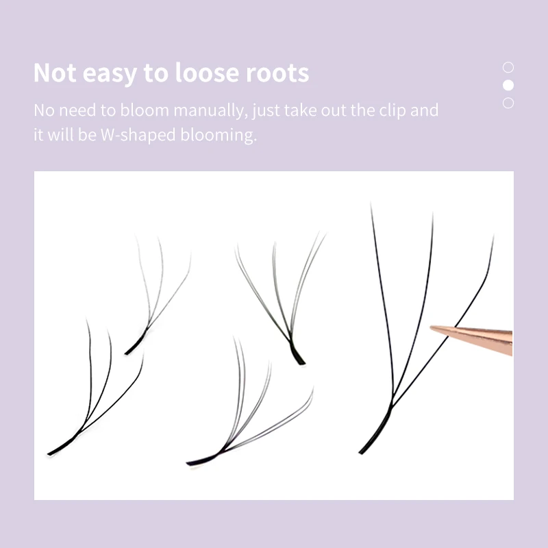 W-Vorm Wimperverlenging 3d 4d 5d 6d 7d 8d W Wimpers Natuurlijke Zachte Premade Fan Bloom Effect Wimpers voor Schoonheid Make-up