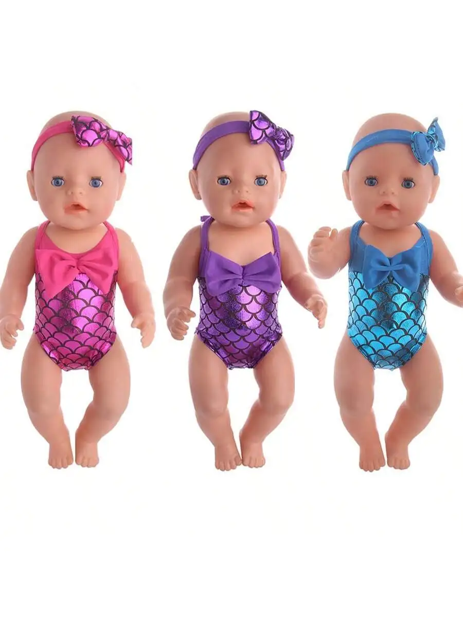 Best Doll Clothes Variety Styles Swimsuit 43cm Baby Doll 18 Inch American Baby Doll Gift Our Generation