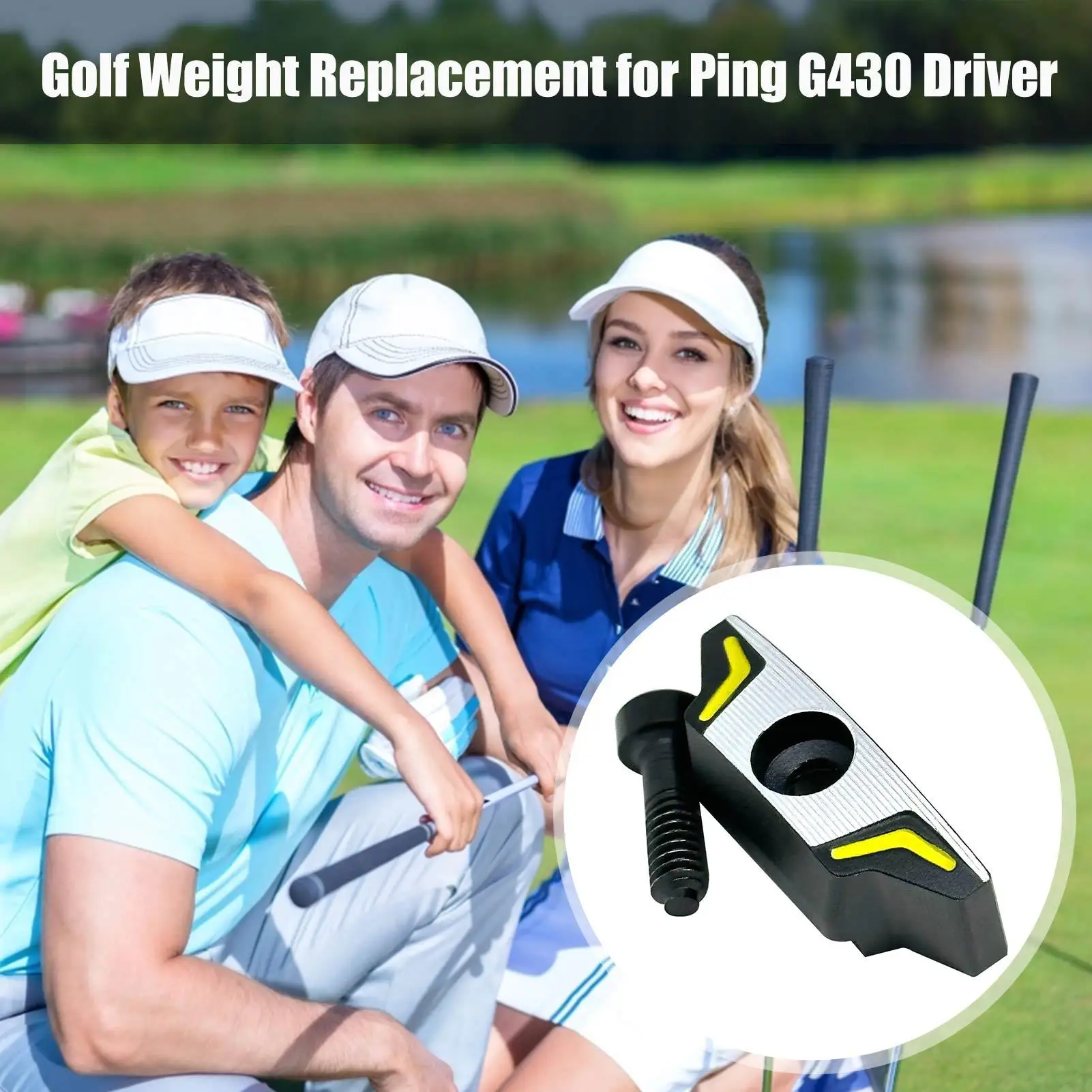 

Клюшка для гольфа, весовой винт, противоударное оборудование для игроков в гольф, замена веса для гольфа для мужчин, отец, папа, бойфренда, энтузиасты