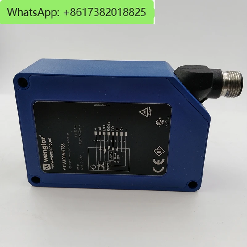 High precision range sensor Y1TA100MHT88 Eliminated temperature deviation The measuring range is 10 m ip68 Graphic Y1TA100QXVT80