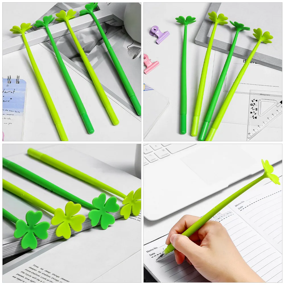 

20Pcs Flower Gel Pen Unique Design Ergonomic Daily Writing Office School Supplies Student Portable Writing Tool