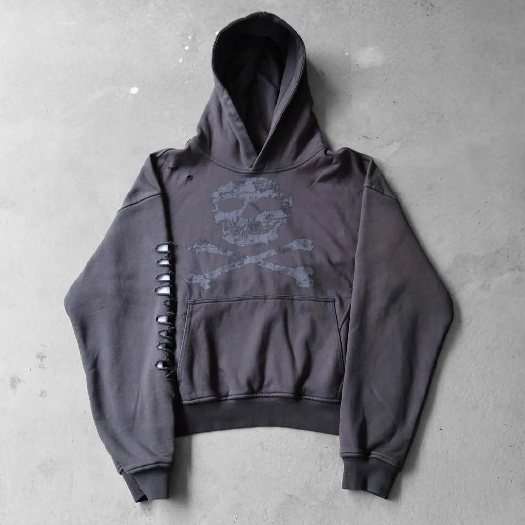 

Кардиган с капюшоном унисекс, свободный крой, в стиле High Street, с длинными рукавами, для мужчин и женщин