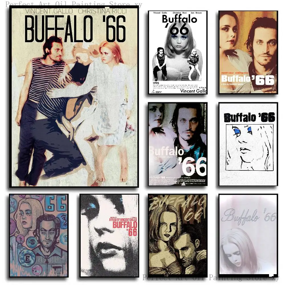 Buffalo 66 Classic Movie Posters Living Room Bar Cafe Quality Canvas Vintage Style Comics Painting Art Home Wall Decor Picture
