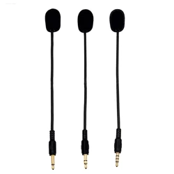 Universal 3.5mm Plug Replacement Noise Reduction Microphone Gaming Headset Bendable Microphone Audio Accessories Props