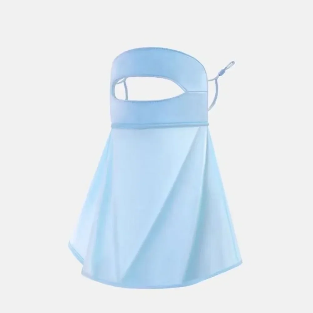 بالاكلافا ماس واقي من الشمس غطاء الوجه 360 غطاء كامل حماية الرقبة الحرير الجليد قناع واقي من الشمس الغبار UPF50 + الصيف عقال #5