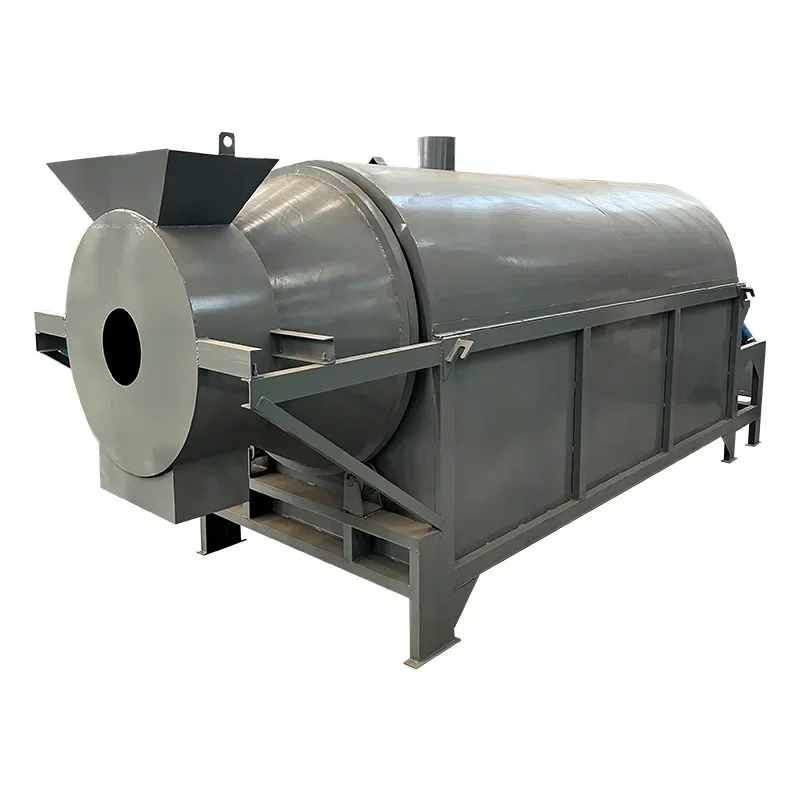 

# New Industrial Wheat Bran Fishmeal Fishmeal Corn Shell Tapioca Flour Dryer Small Household Rapeseed Peanut Soybean Drum Dryer