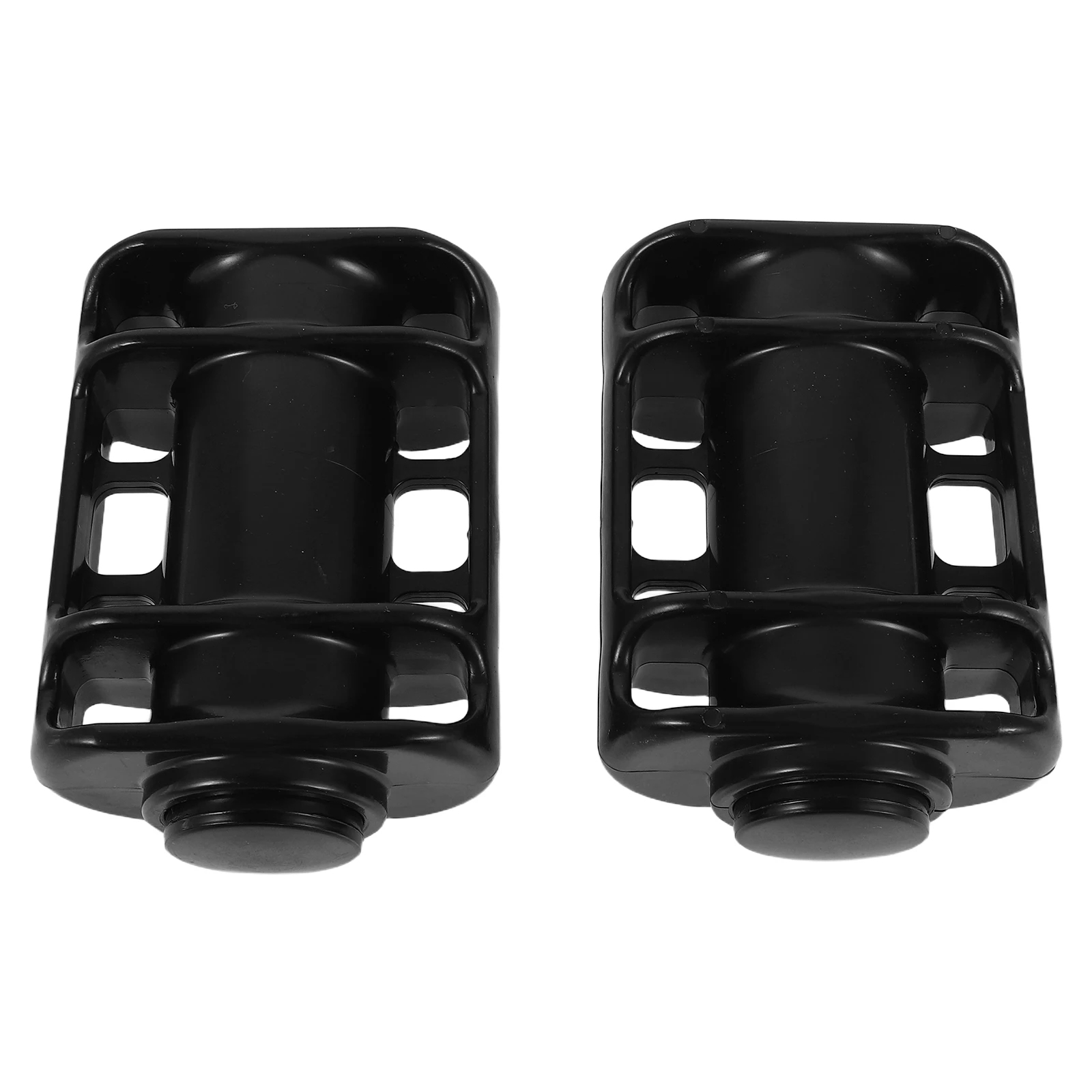 

2Pcs Fitness Bike Plastic Pedals Lightweight Flat Platform Replacement Exercise Bike Parts Cycling Pedals Replacement Road