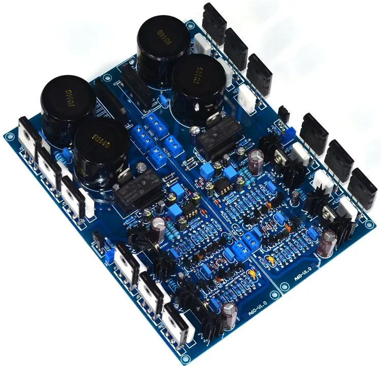 Current feedback amplifier board (reference Golden Voice A60) pure post stage adjustable Class A