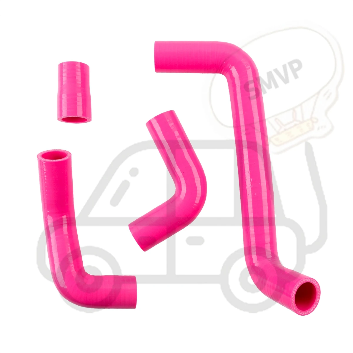 

4PCS For Lada 2101-2107 2101-1303025 Silicone Radiator Coolant Hoses Tubes Kit Piping 4PLY 10 Colors