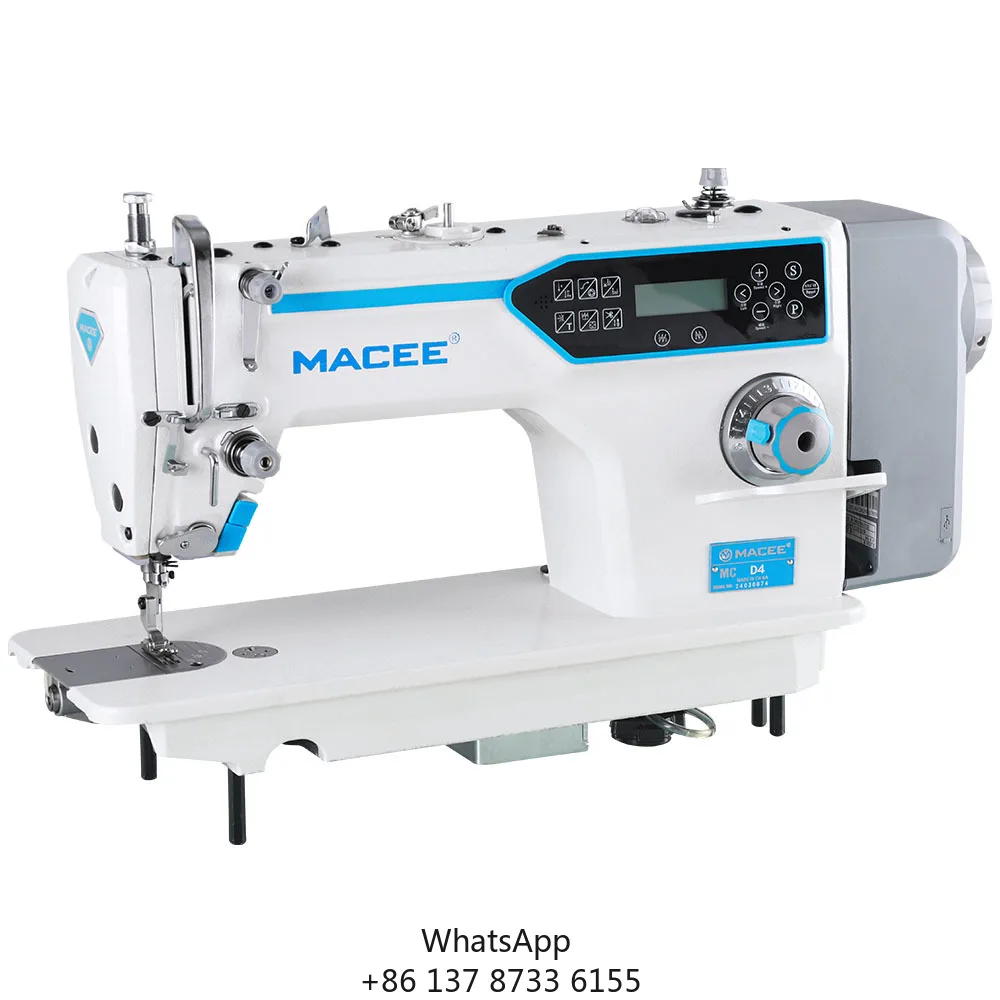 S7 High Speed Servo Motor Single Needle Lockstitch Sewing Machine With Integrated Direct Drive Auto Lifter & Auto Trimmer