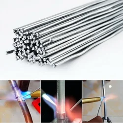 10PCS  Low Temperature Easy Melt Aluminum Welding Rods Weld Bars Cored Wire for Soldering Aluminum No Need Solder Powder