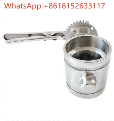 Ручка, дроссельный клапан с рифленой головкой из нержавеющей стали, ручной D81X-16P Turbo Fire 304, дроссельный клапан с зажимом