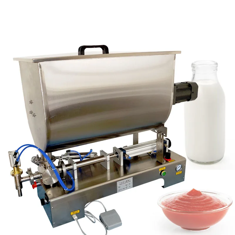 

Automatic Paste Filling Machine Pneumatic Honey Chili Sauce Laundry Detergent Cosmetic Sauce Edible Oil Alcohol Canning Machine