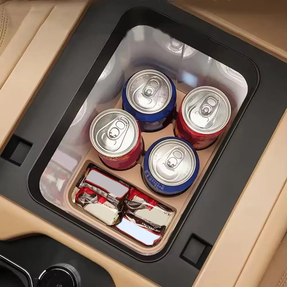 لتركيبة ليوبارد 8 اللون الأصلي سيارة سيليكون الثلاجة وسادة وحدة التحكم المركزية تخزين مسند الذراع صندوق حصيرة لوازم السيارات الداخلية