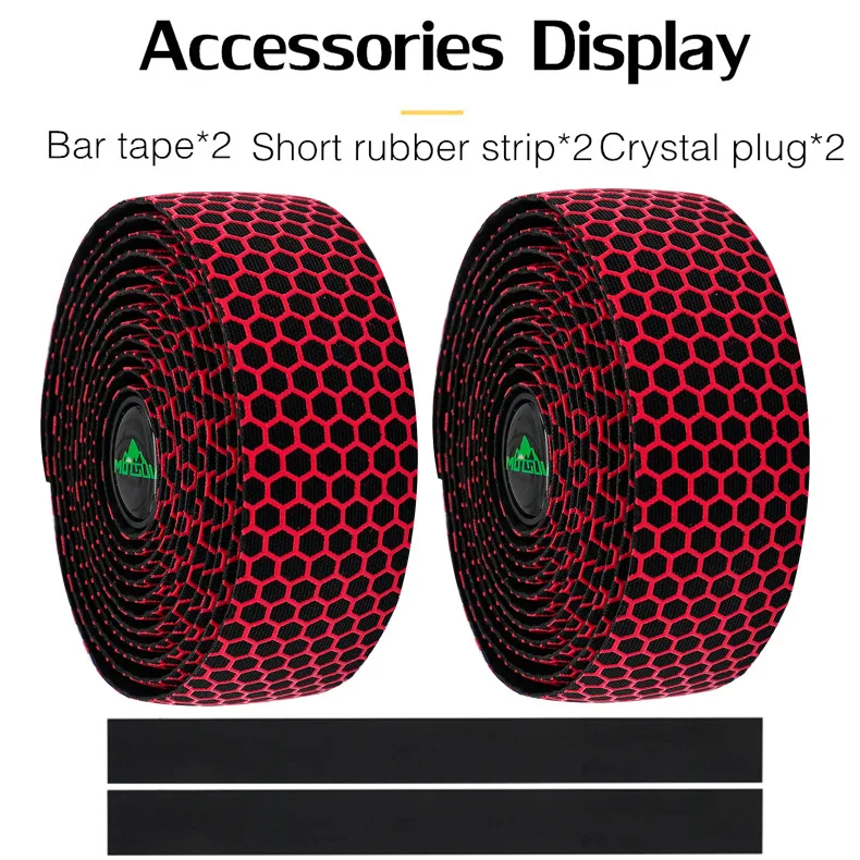 1 paar Rennrad Lenker Band Anti Slip Silica Gel Lenker Band Dämpfung Radfahren Bar Band Fahrrad Zubehör – Detail 28