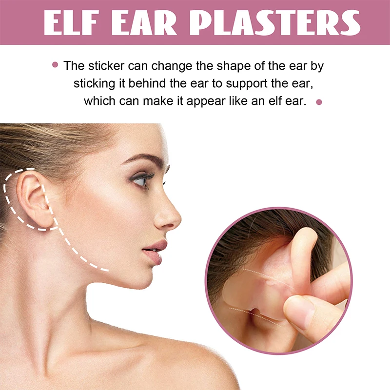 6/18/30 Patches Cosmetic Ear Corrector Protruding Ear Solution Invisible Elf Ear Patches No More Big Ears Sticking Out