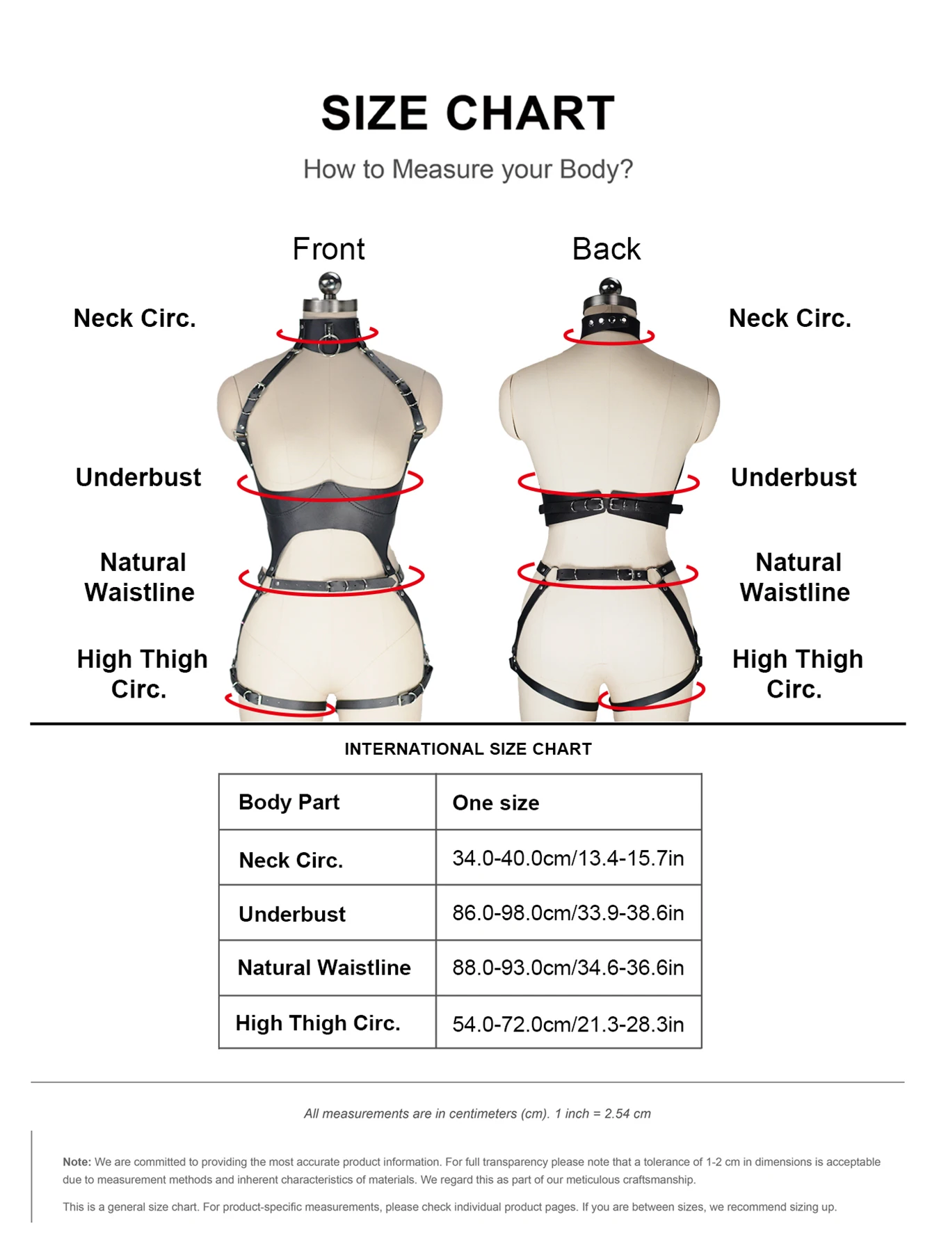 Full-body PU Braband, Street Style Braband Underwear, Women's Valentine's Day Accessory, Adjustable Belt. view 5