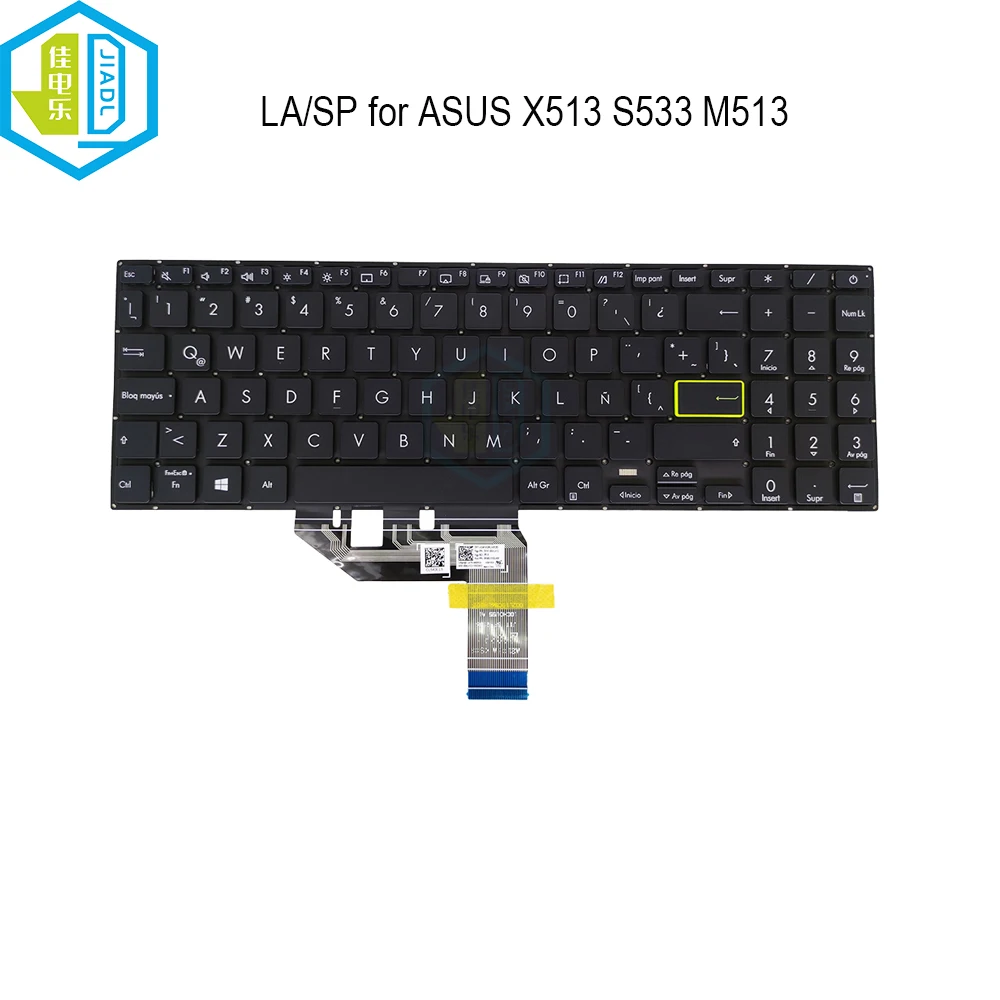 

Latin Arabic Keyboard Laptop Replacement Keyboards For ASUS VivoBook S533 S533EA S533E S533FA M513 X513 X513EP X513UA 510GLA00