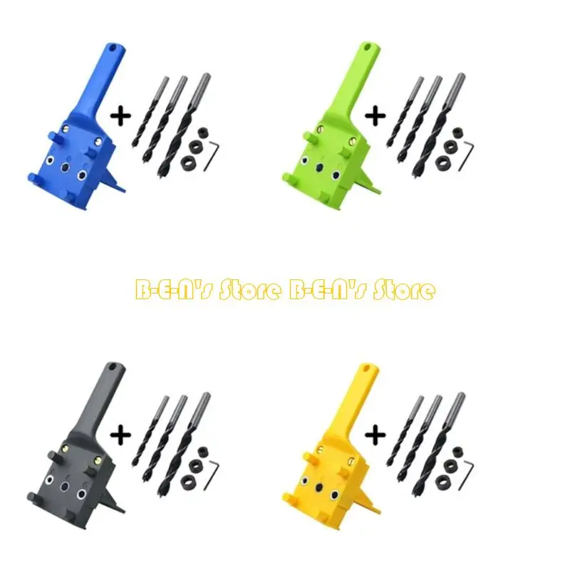 Y1AD Drilling Positioner Offering 6/8/10mm Size for Quick Installation and Woodworking Application