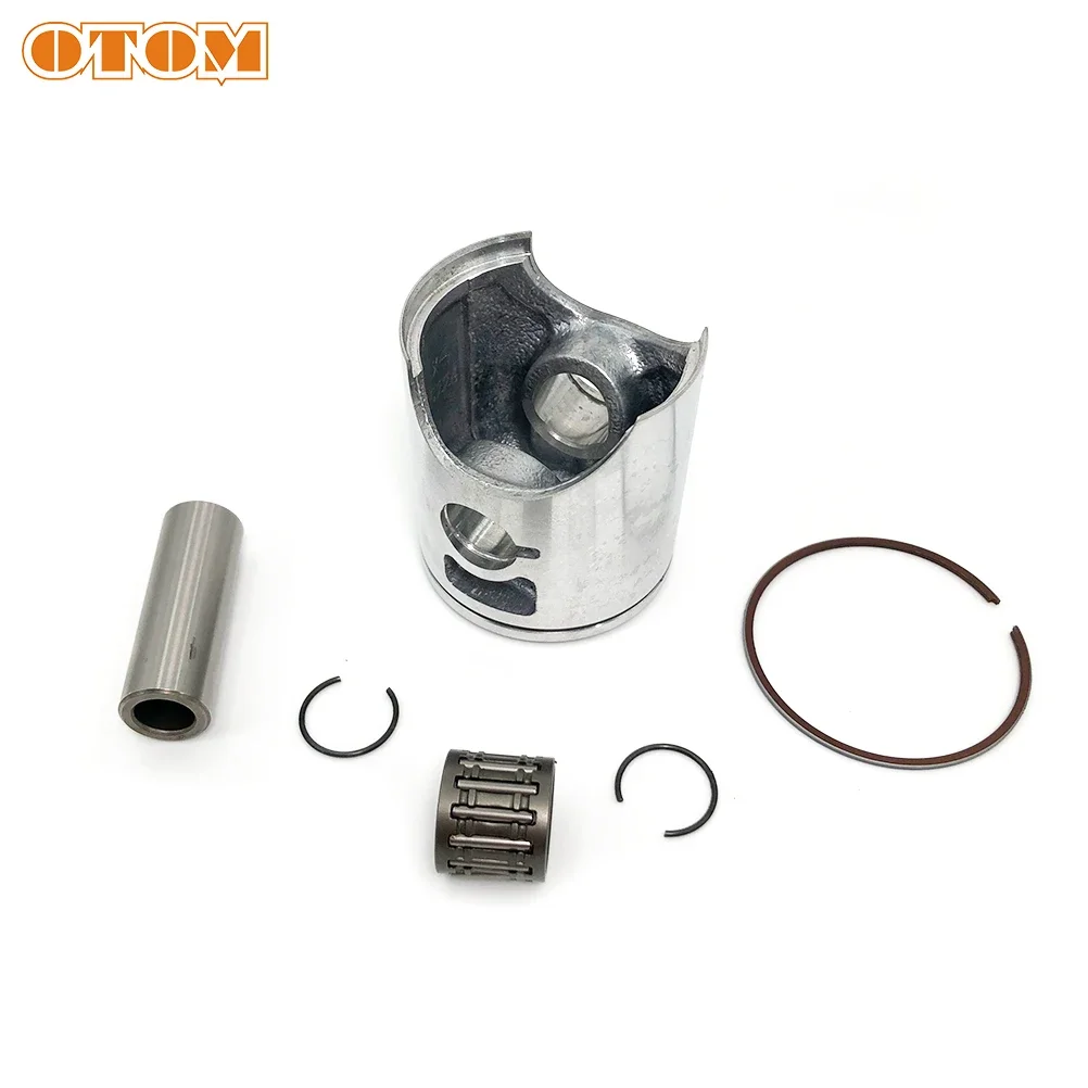 OTOM Motocross Cylinder Assembly Block Plug Ring Pin Card Needle Bearing Upper Lower Pad Piston For KTM SX85 HUSQVARN TC85 Parts