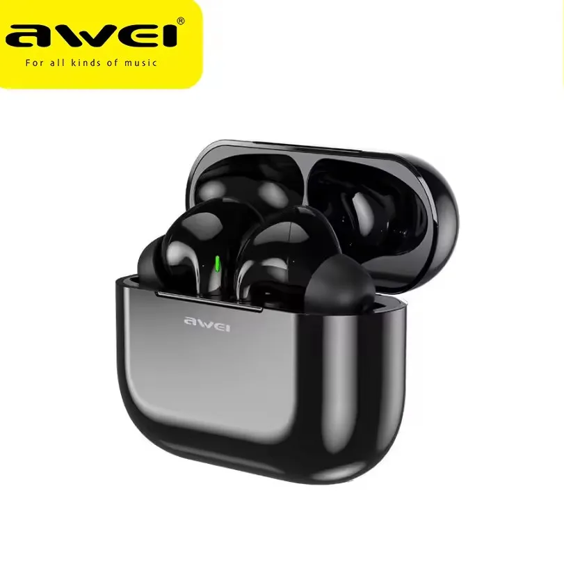 Awei T29 Гарнитура Bluetooth-наушники TWS Наушники Беспроводные наушники-вкладыши Type-C Гарнитура с быстрой зарядкой и микрофоном
