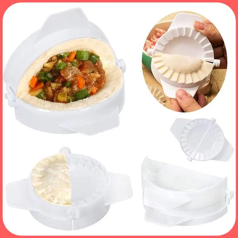 

AA89-5 Pcs Dumplings Maker,Dumpling Tools, Different Sizes Of Dumpling Mold, Perfect For Making Hand Pies,Dumplings,Ravioli