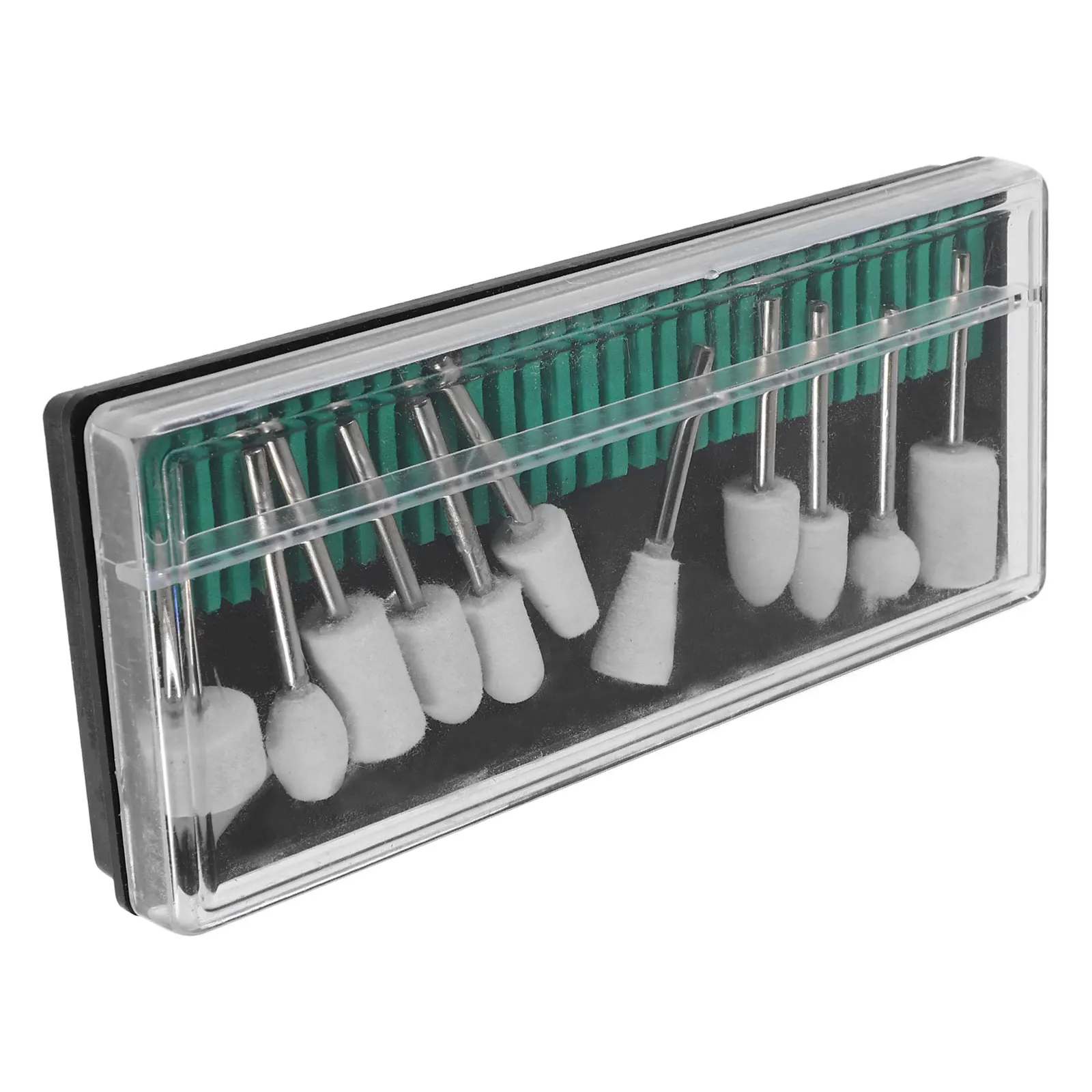 

12 Pcs Wool Polishing Heads Grinding Tools Wheel Bits for Angle Grinder Jewelry Metal Stainless Steel Mirror Finish