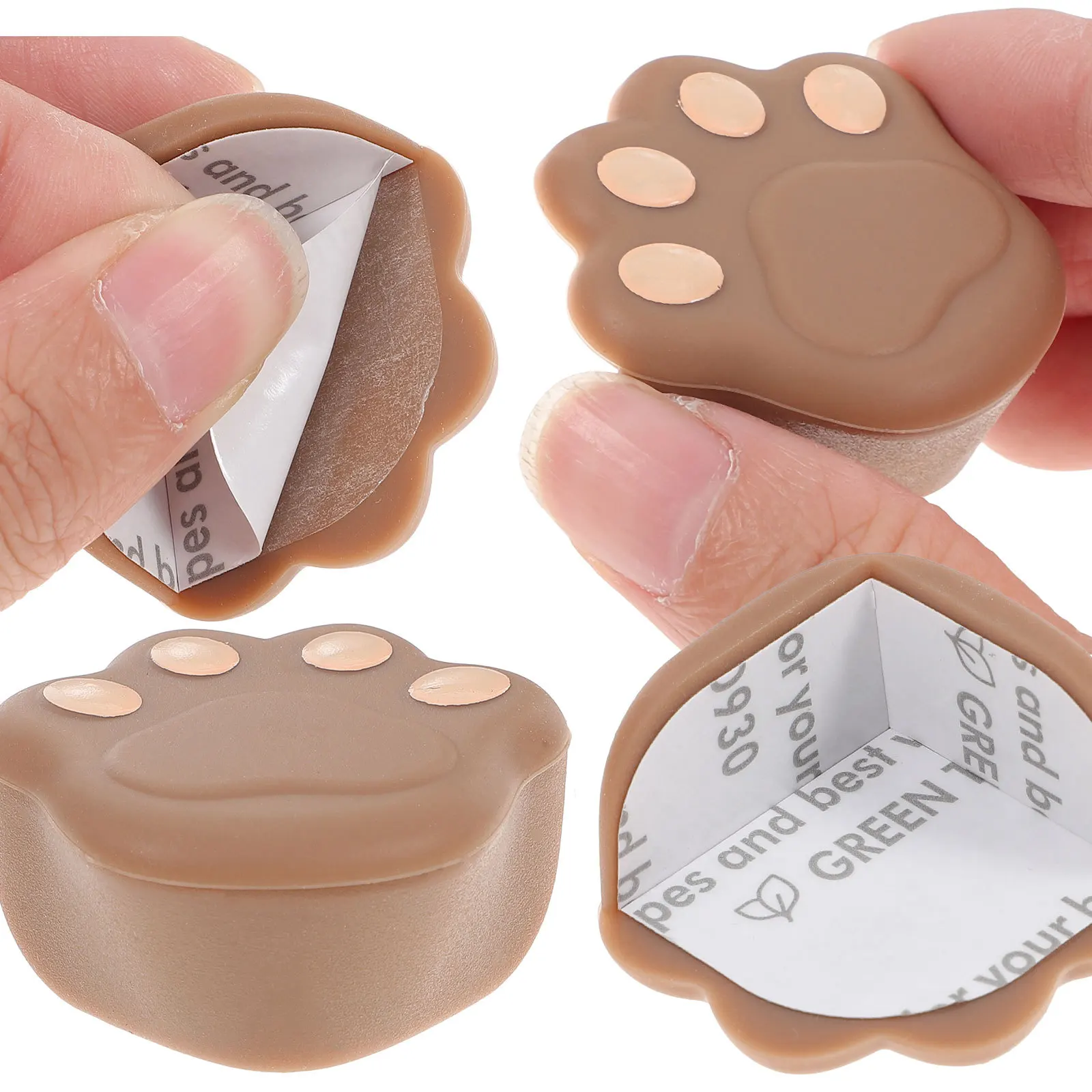 

4Pcs Desk Corner Protectors Baby Safety Furniture Corner Covers No Residue After Removal Table Protector for Kids