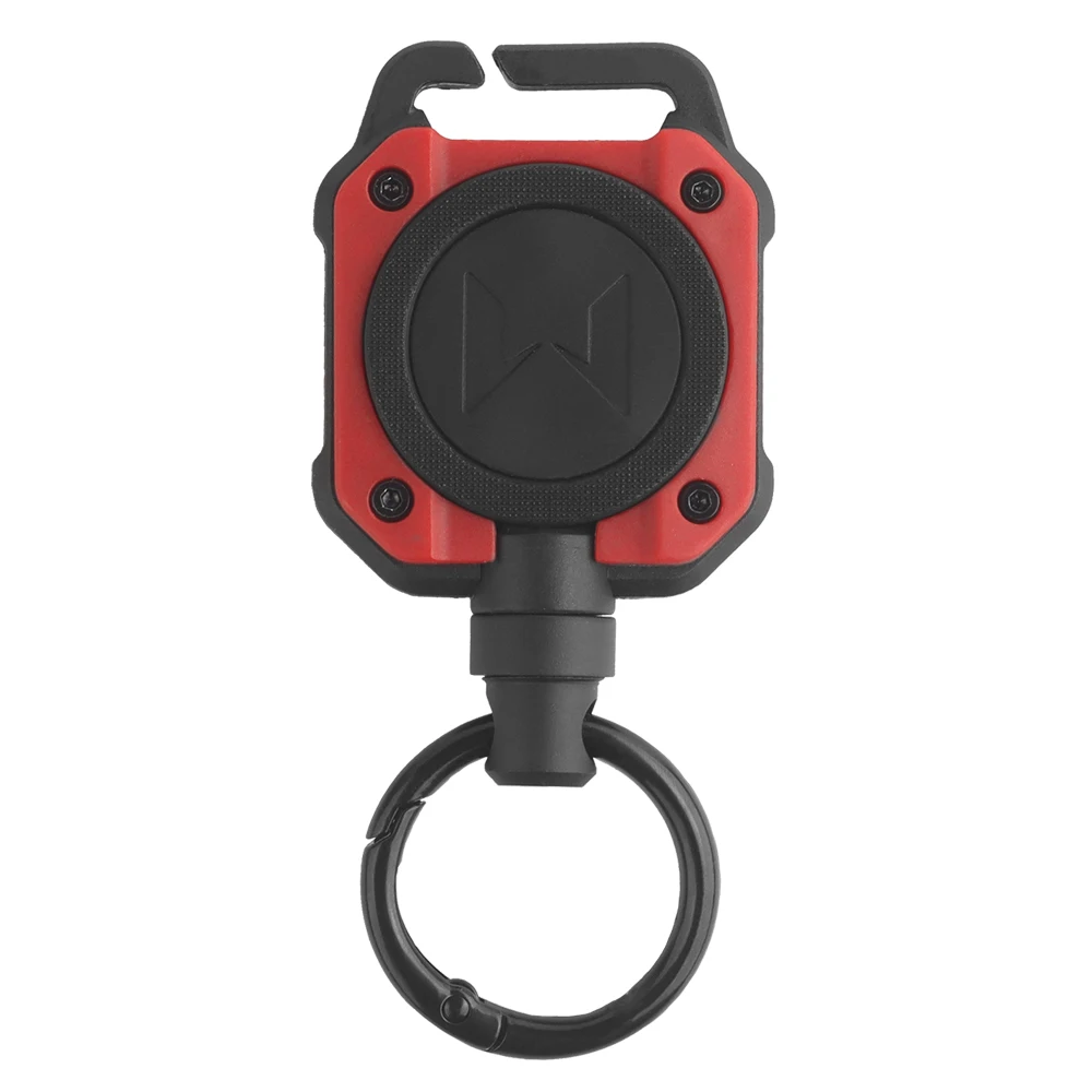 Multifunctional Retractable Rope with Stretchable Steel Wire for Tactical Gear Tether Fishing Tools for Outdoor Activities