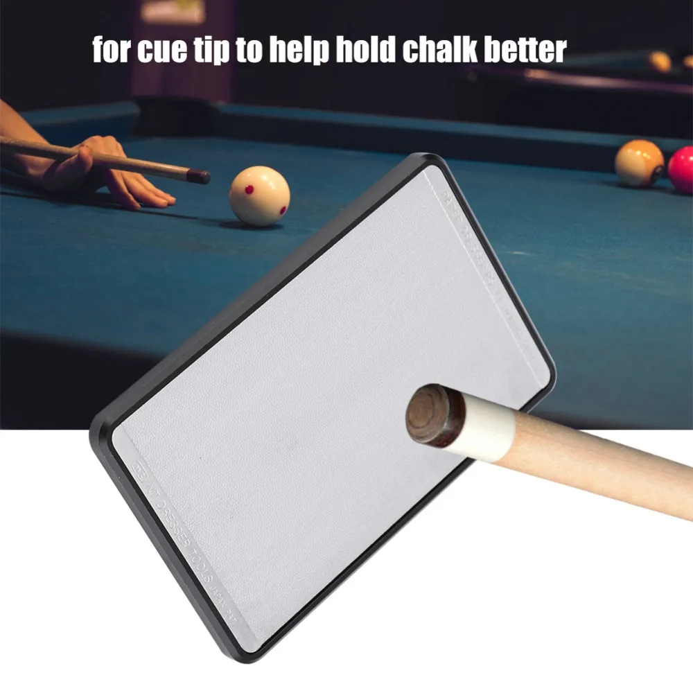 

Portable Tip Shaper Aluminum Alloy 2 in 1 Pool Cue Accessories Ultra Thin Burnisher Repair Tool Cue Tip Polishing