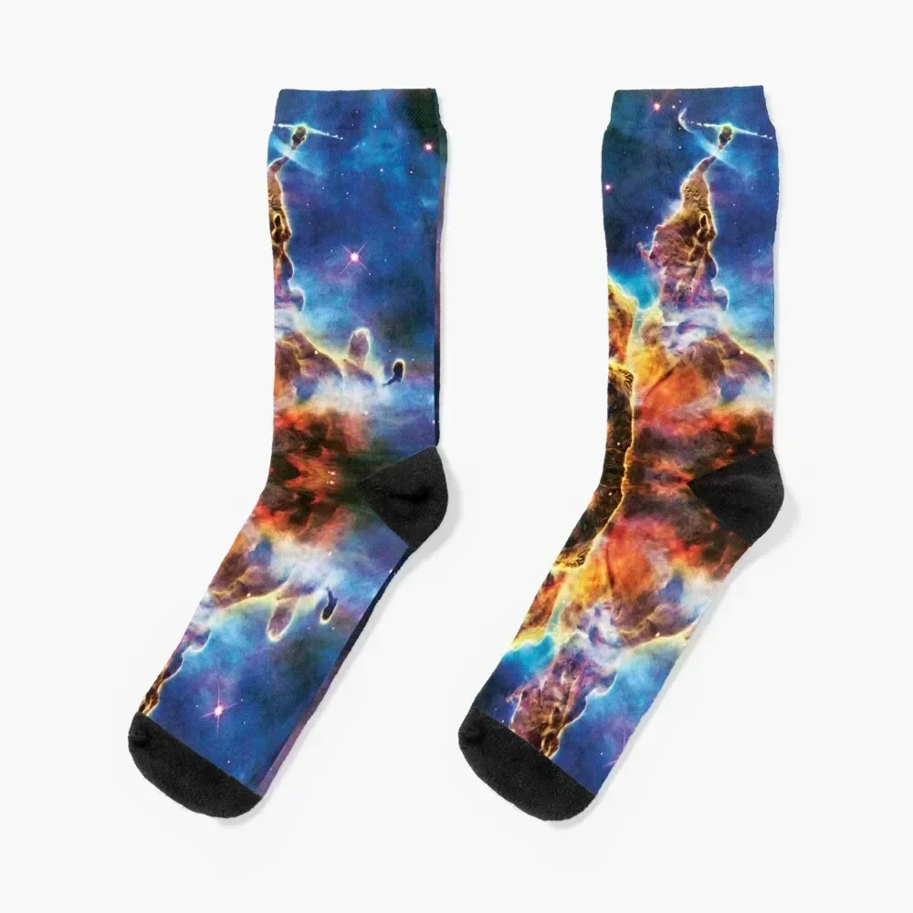 

Galaxy Socks cartoon Men's winter thermal anime Male Socks Women's