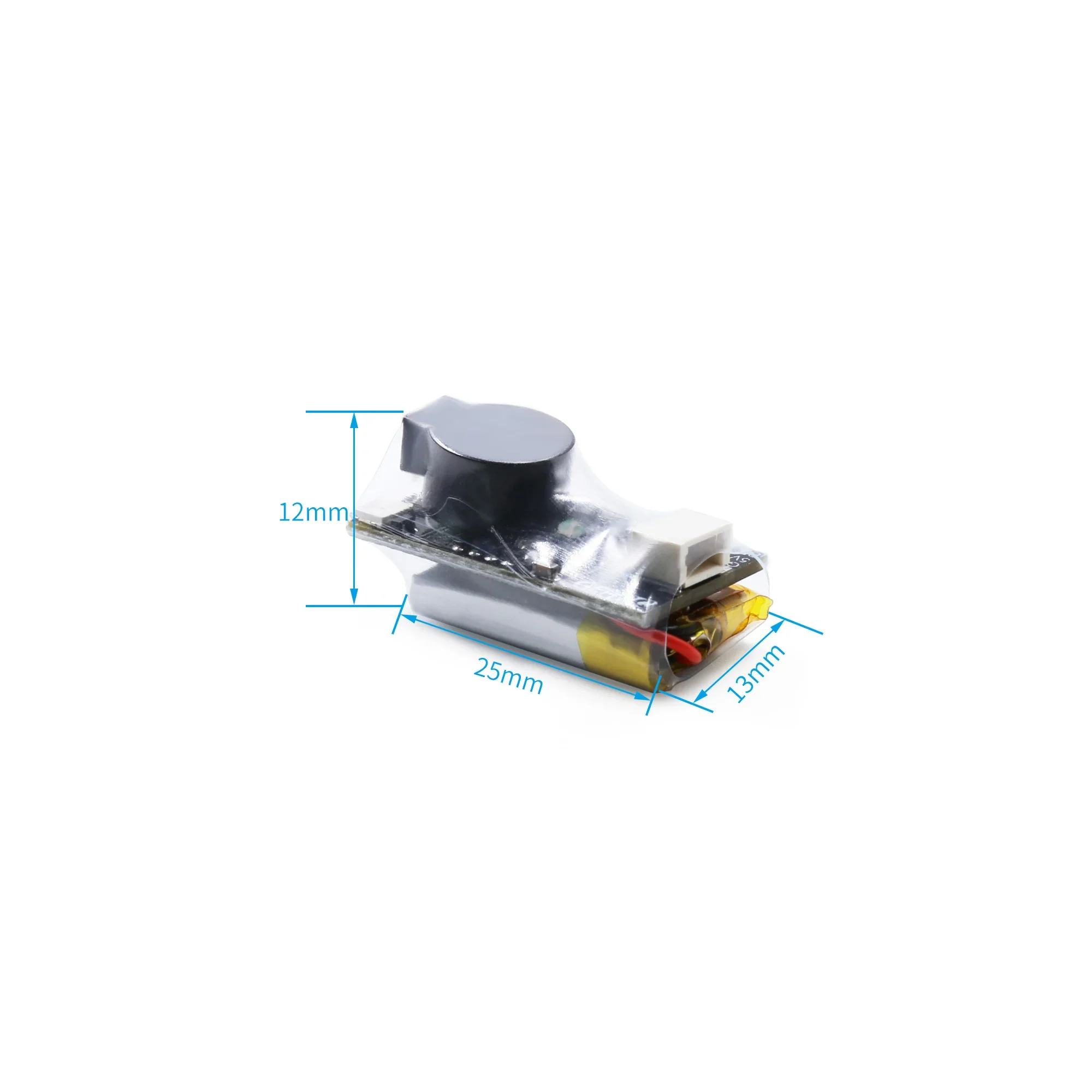 Super Buzzer GEPRC - 5V 100DB Bateria embutida LED Drone Buzzer Finder