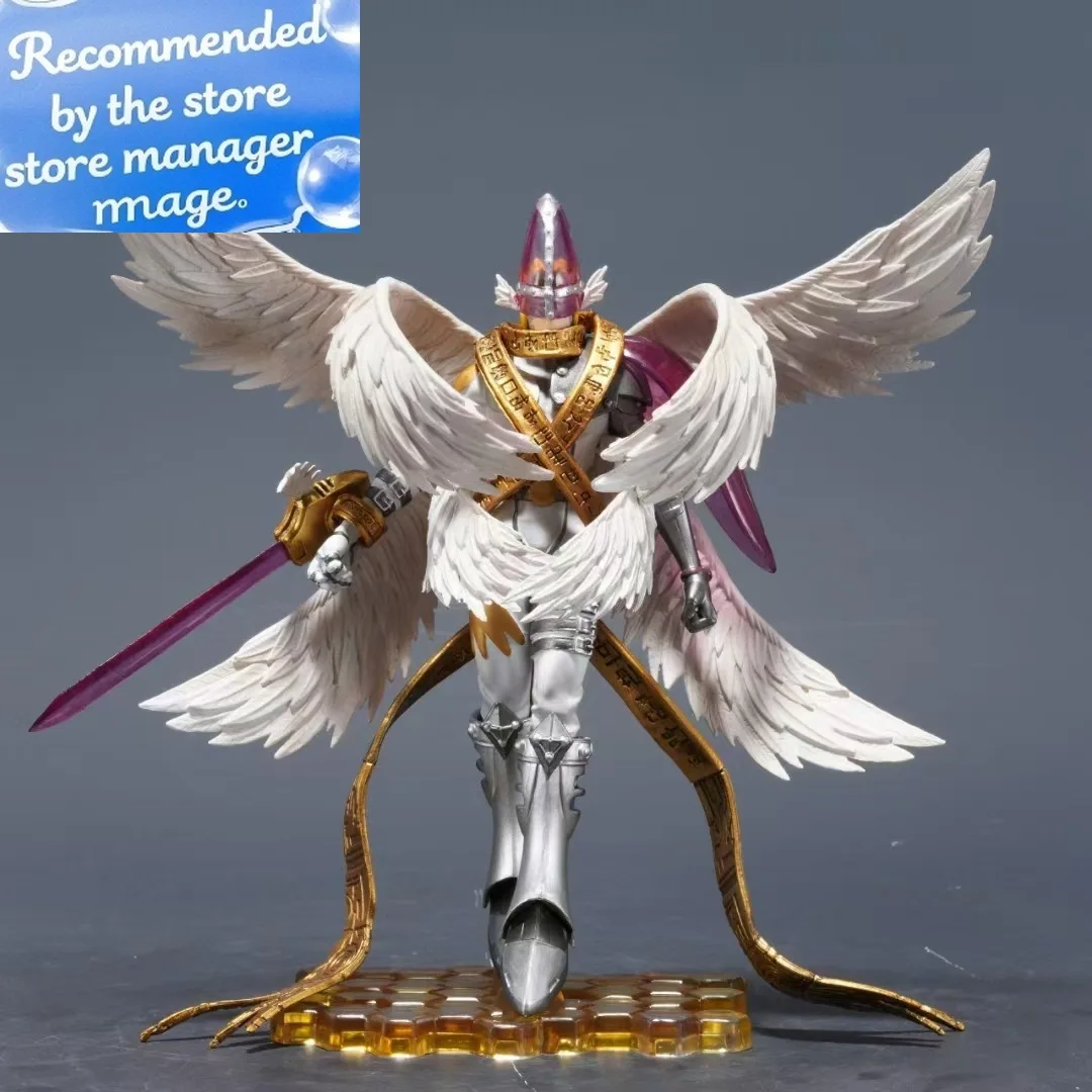 

Фигурка приключений Digimon MagnaAngemon, фигурки Angewomon, кукла, статуя, коллекционная модель, детские игрушки по индивидуальному заказу, подарки