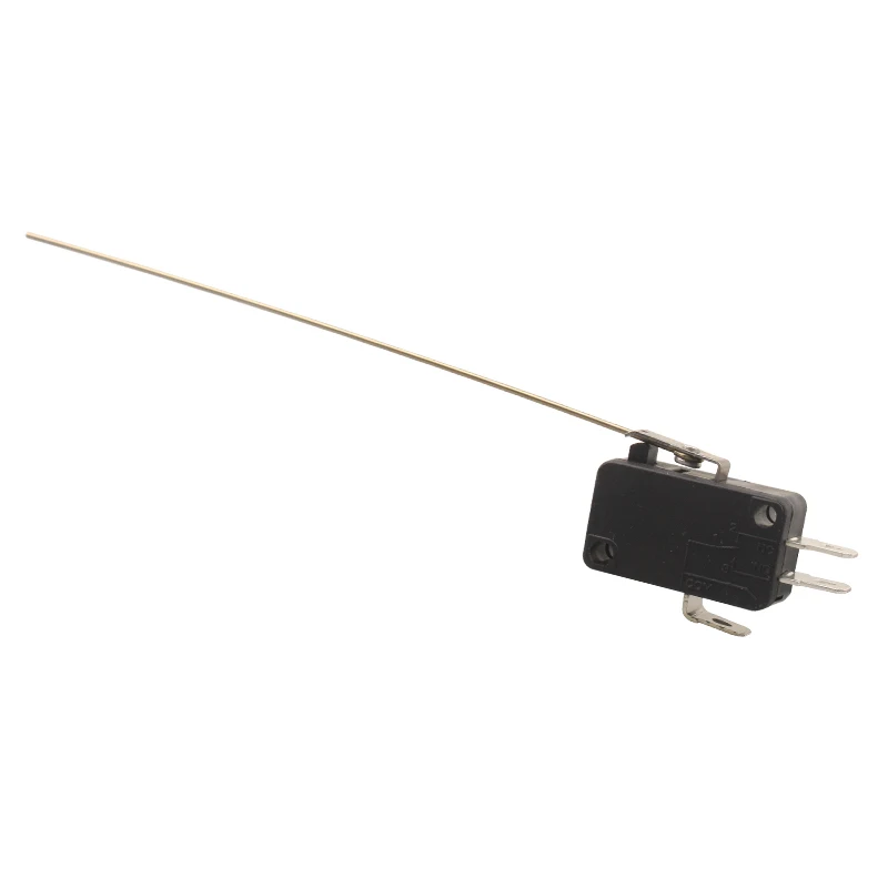 Wire handle 120mm long micro switch ZW7-9S travel limit switch 16A textile machine light acrylic induction switch