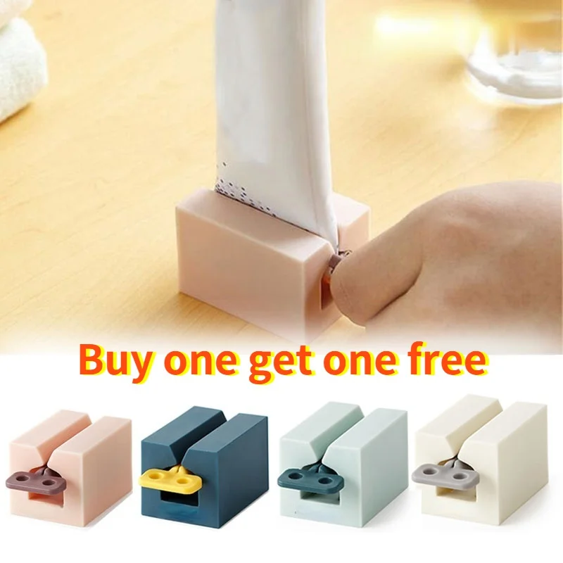 

Household Plastic Toothpaste Tube Squeezer Easy Dispenser Roll Holder Bathroom Supplies Tooth Cleaning Toothpaste Squeezer