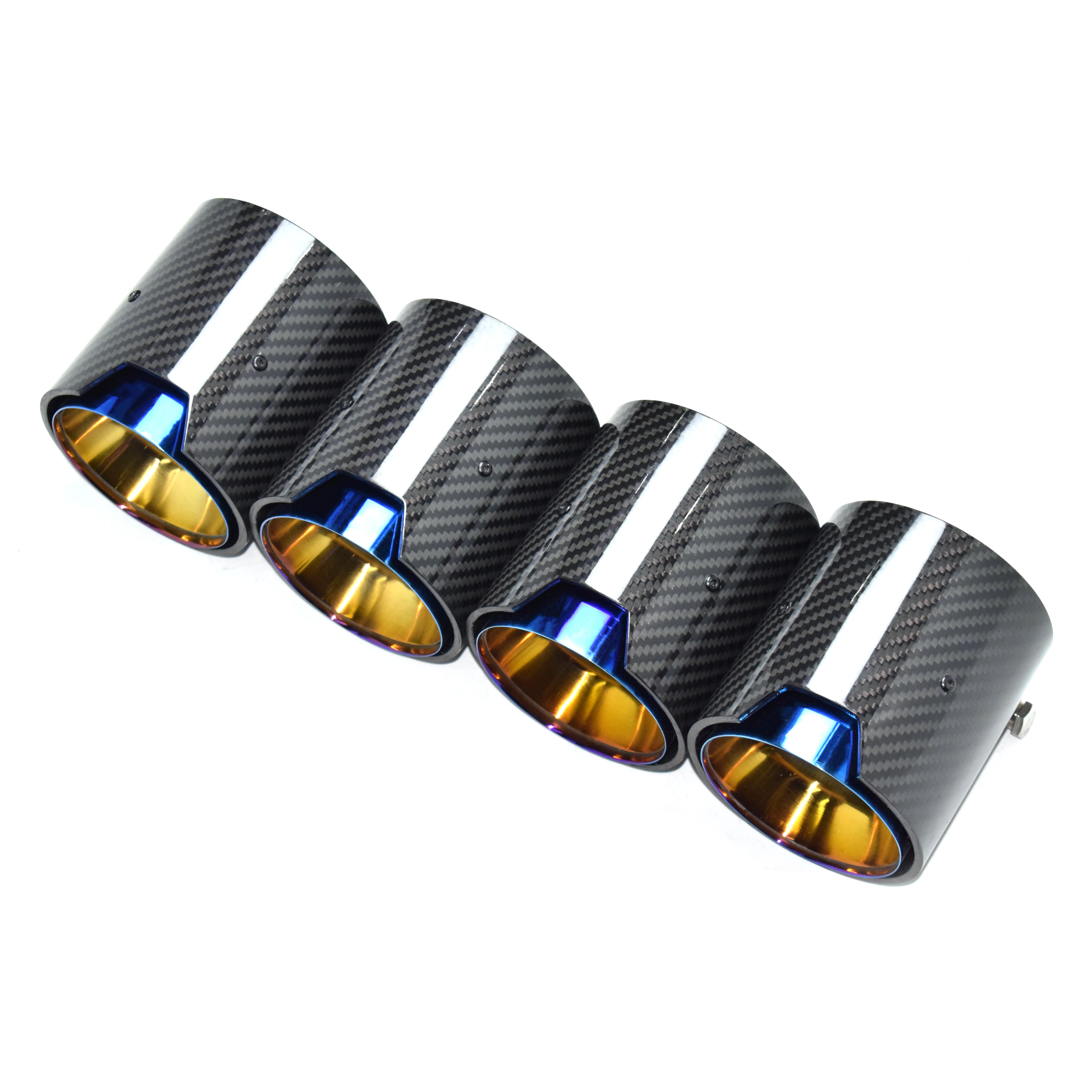 

DEX Высококачественный карбоновый глушитель SS304 Выхлопная насадка Выхлопная труба Наконечник выхлопной трубы автомобиля для BMW F80 F82 F83 F84 F87 M2 M3 M4 Выхлопные трубы