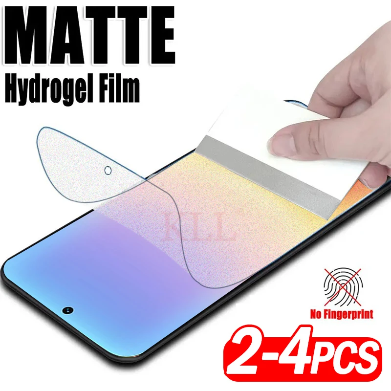 

2-4pcs Anti Fingerprint Frosted Matte Screen Protector For Huawei Pura 90 Pro Max Hydrogel Film for Huawei Pura 90 Pro Soft Film