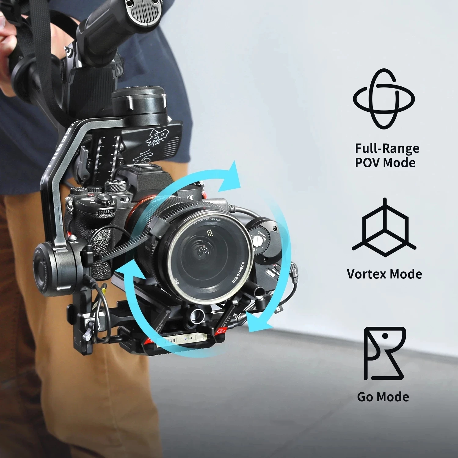 Zhiyun WEEBILL 2 Gimbal for DSLR Camera Mirrorless Cameras Professional Video Stabilizer for DSLR & Mirrorless Camera
