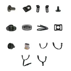 Ice Hockey Helmet Parts Components Simple Equipment Portable Sturdy Helmet Accessories Universal Practical Ice Hockey Gear