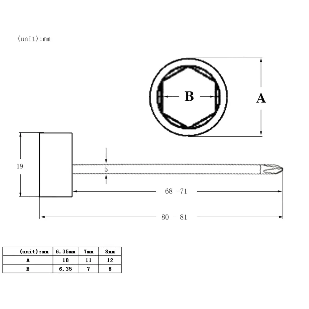 

Guitar Truss Rod Wrench Accessories Acoustic Guitar 8mm Adjusting Black/Chrome Hex Truss Rod Wrench 30mm 6.35mm