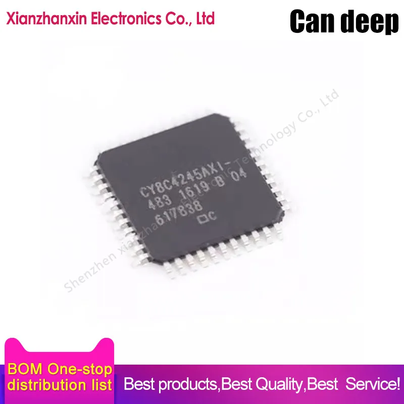 1 ~ 5 Stks/partij CY8C4245AXI-483 CY8C4245AXI QFP44 Nieuwe Originele Micro Controller