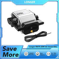 Longer RAY5 20W Laser Engraver Air Assist Kits, 30L/Min Max Air Flow 0.03 MPa Pressure 1/8 inch Air Outlet Diameter AC 220V 50Hz